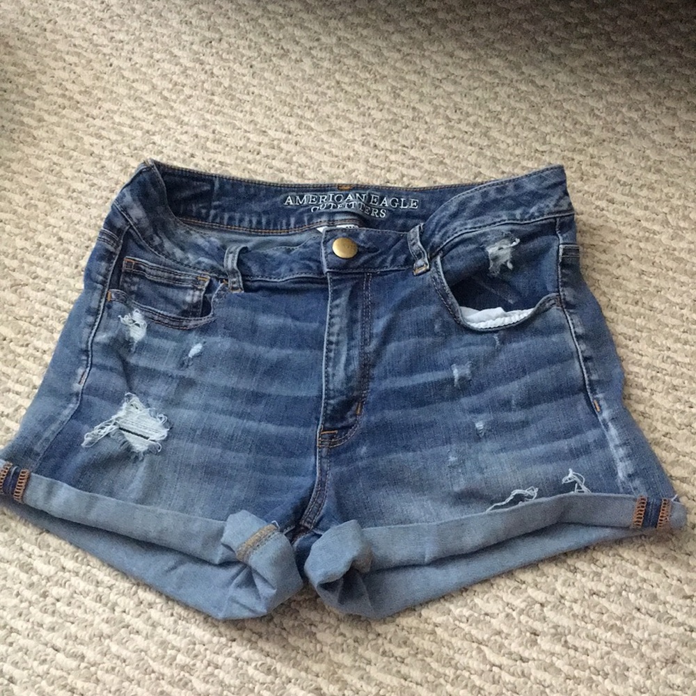 Hi Rise American Eagle Shorts